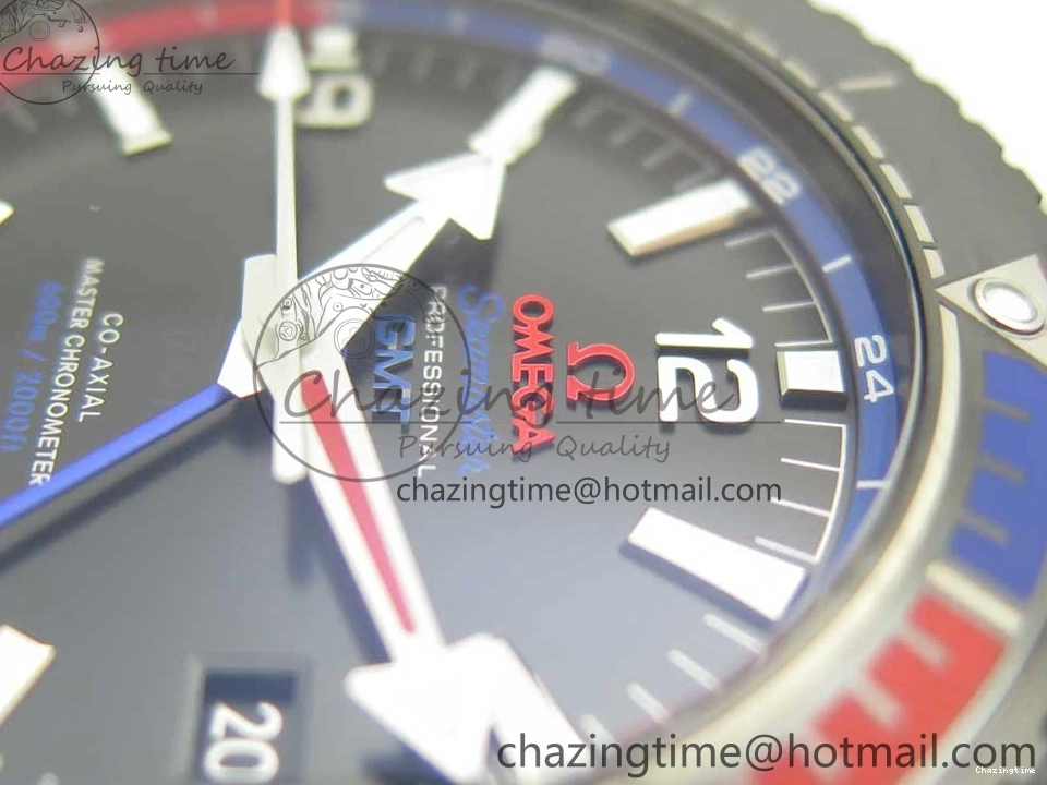 0318 BestValue Planet Ocean 45.5mm ETNZ “Deep Black” Real Ceramic VSF 1:1 Best Edition on Black Nylon Strap A8906 Super Clone 7978